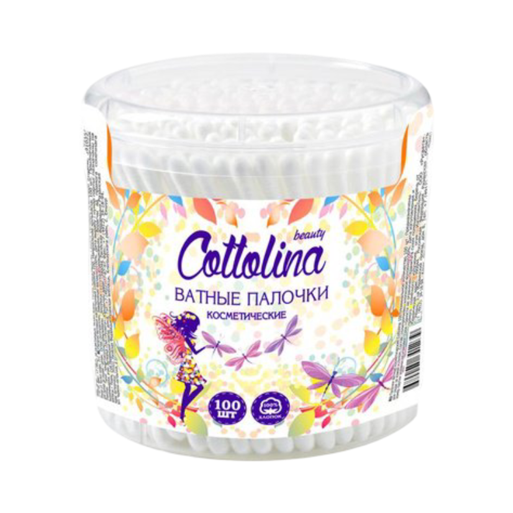 Ватные Палочки "Cottolina", 100шт