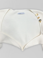 Платье вязаное без рукавов с металлической вставкой и болеро в комплекте