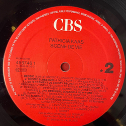 Винтажная виниловая пластинка LP Patricia Kaas Scene De Vie (Holland 1990)