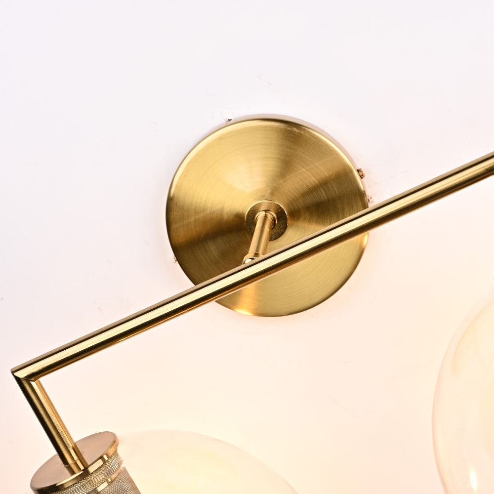 Бра Rh Utilitaire Globe Shade Double Sconce Brass By Imperiumloft
