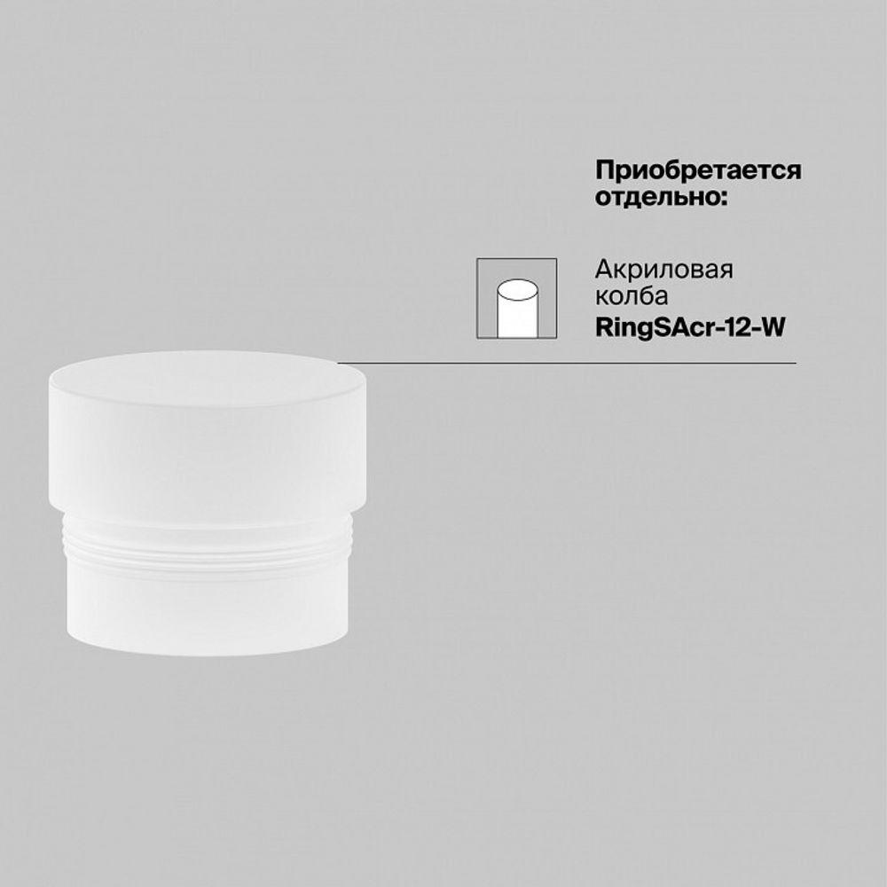 Светильник на штанге Maytoni Focus LED TR032-2-12W3K-M-BW