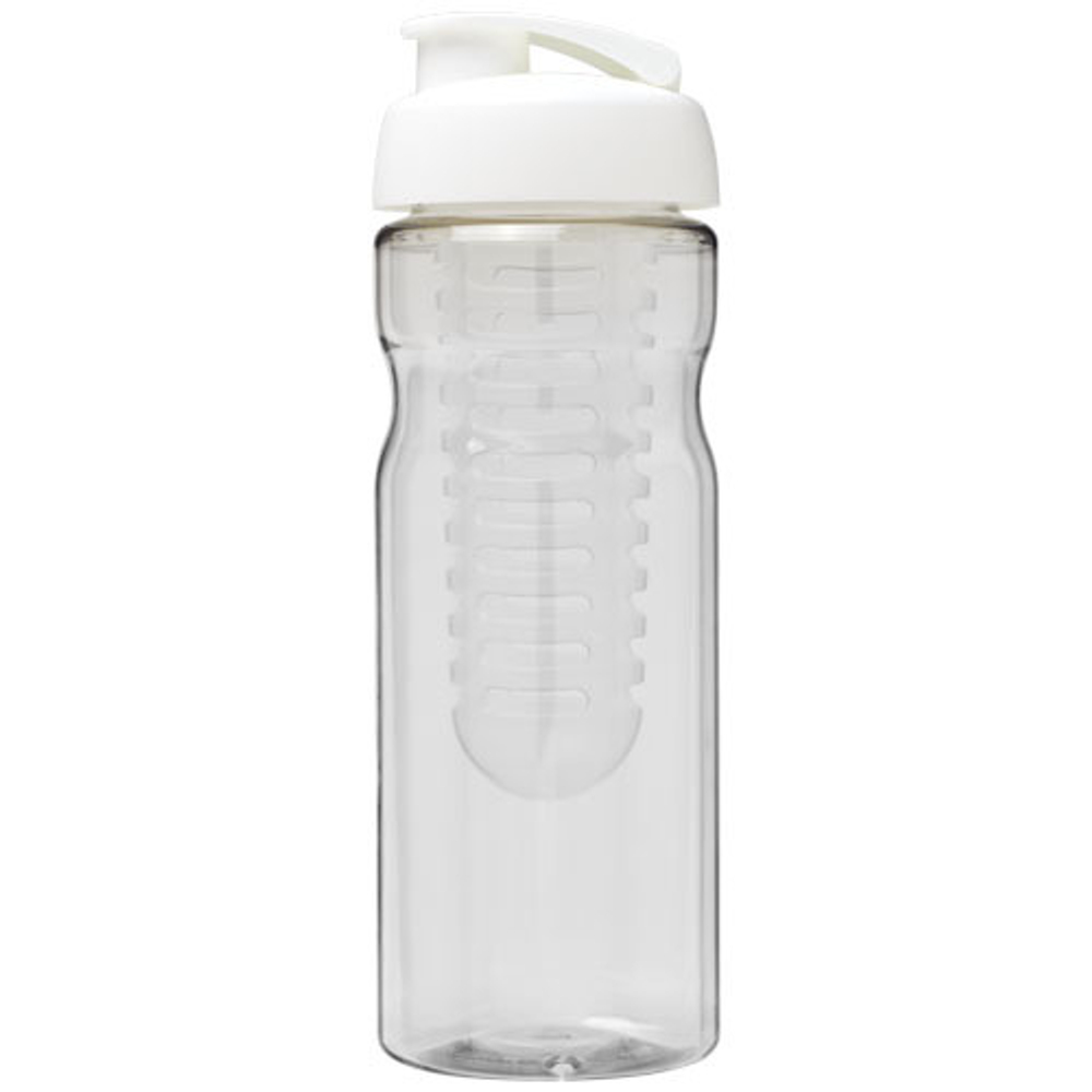 Спортивная бутылка H2O Base® объемом 650 мл с откидывающейся крышкой и инфузором