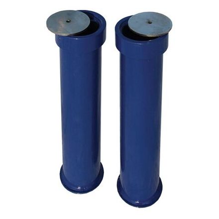 Стаканы для волейбольных стоек (пара) ZAVODSPORTA