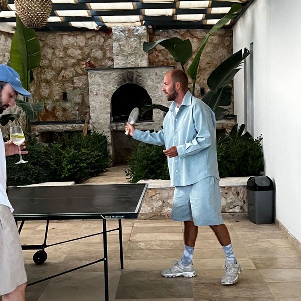 Шорты #4 Длинные джинсовые Голубые - фото 1