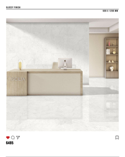 Керамогранит glossy №6, 60х120, 6485