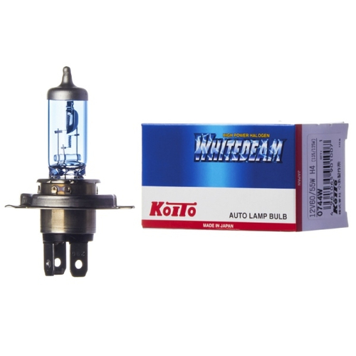 Лампа высокотемпературная Koito Whitebeam Premium H4 12V 60/55W (135/125W) 4500K (уп. 1 шт.) 0744W