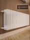 Axxinot Sentir 3037 - трехтрубный трубчатый радиатор высотой 370 мм, боковое подключение