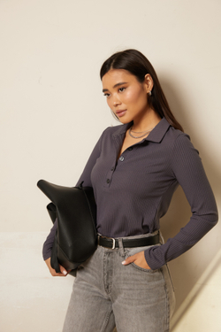 Лонгслив поло