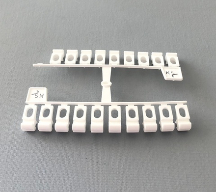 Бегунок для профиля KS/DS/CKS, цвет белый