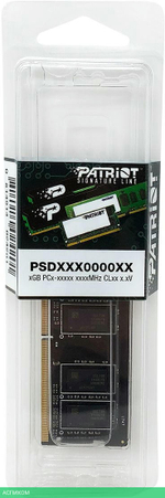 Оперативная память Patriot Signature Line 32GB DDR4 SODIMM (PSD432G32002S)