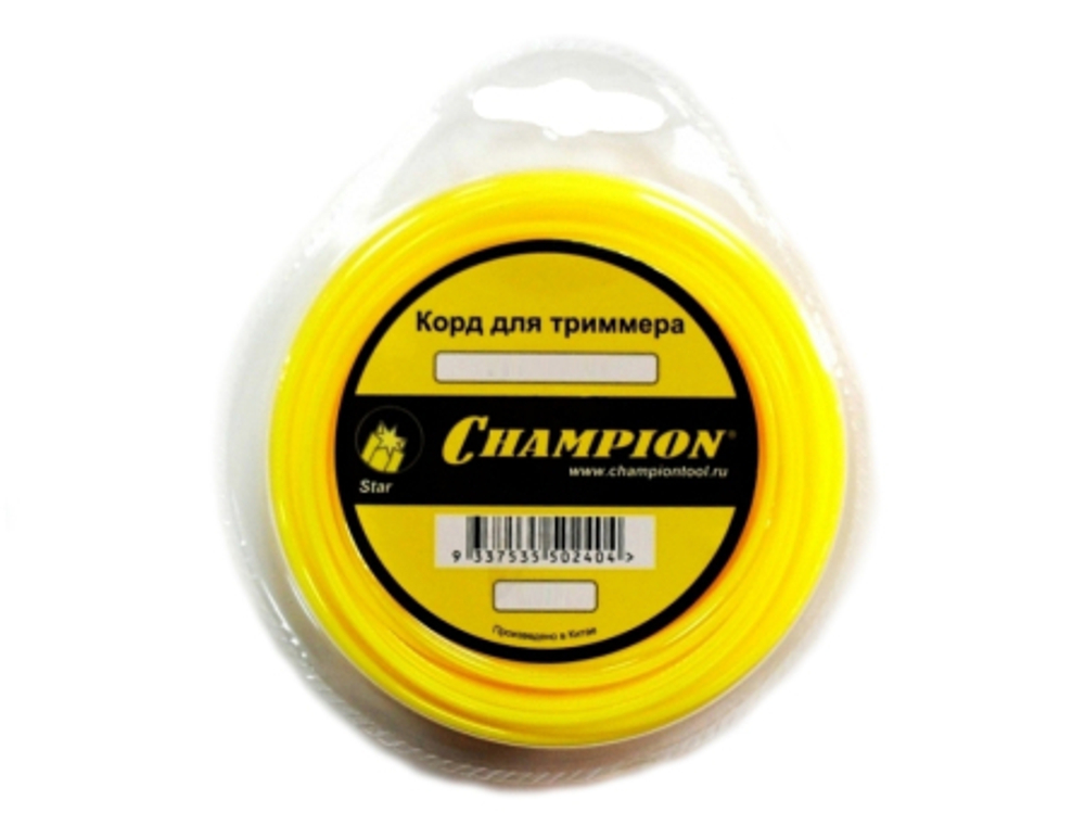 Леска CHAMPION Star 2,0*15 м (звезда)   C5024