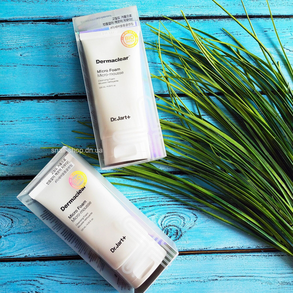 Dr. Jart+ Очищающая пенка для умывания с био-водой Dermaclear Micro Foam Micro-mousse, 120 мл