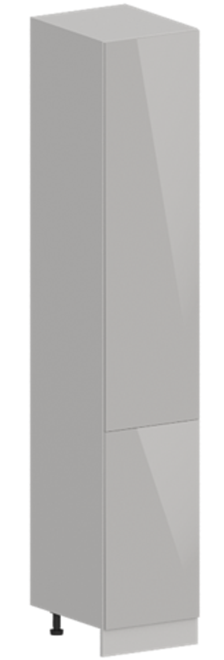 Кухня Модуль ШП 400 Графит / Белый Глянец