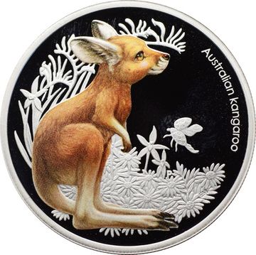 50 центов 2010 Австралия «Детёныши диких животных: Кенгуру»