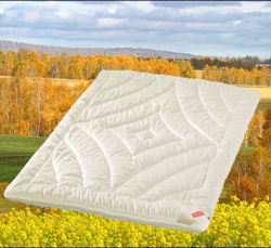 Одеяло шерстяное легкое 200х200 Hefel Моцарт Роял Медиум Австрия