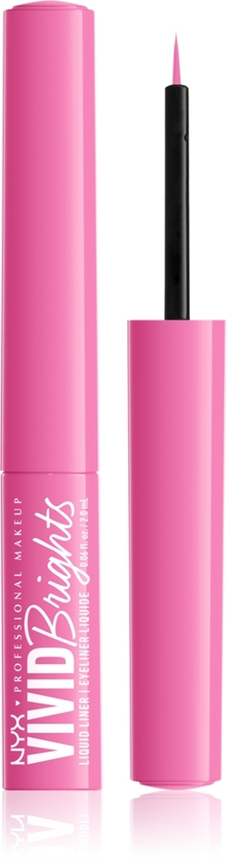 NYX Professional Makeup Vivid Brights - жидкая подводка для глаз, 2 ml