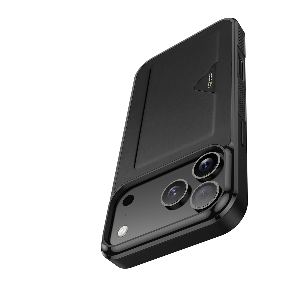 Чехол с MagSafe и отделение для карт (картхолдер) для iPhone 17 Pro, от Dux Ducis, серия Pocard Series Case