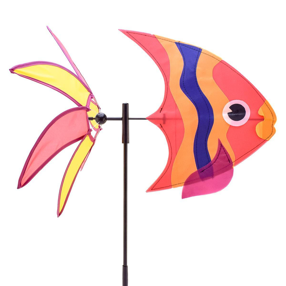 Вертушка на палочке Рыбка 35*50см, пакет