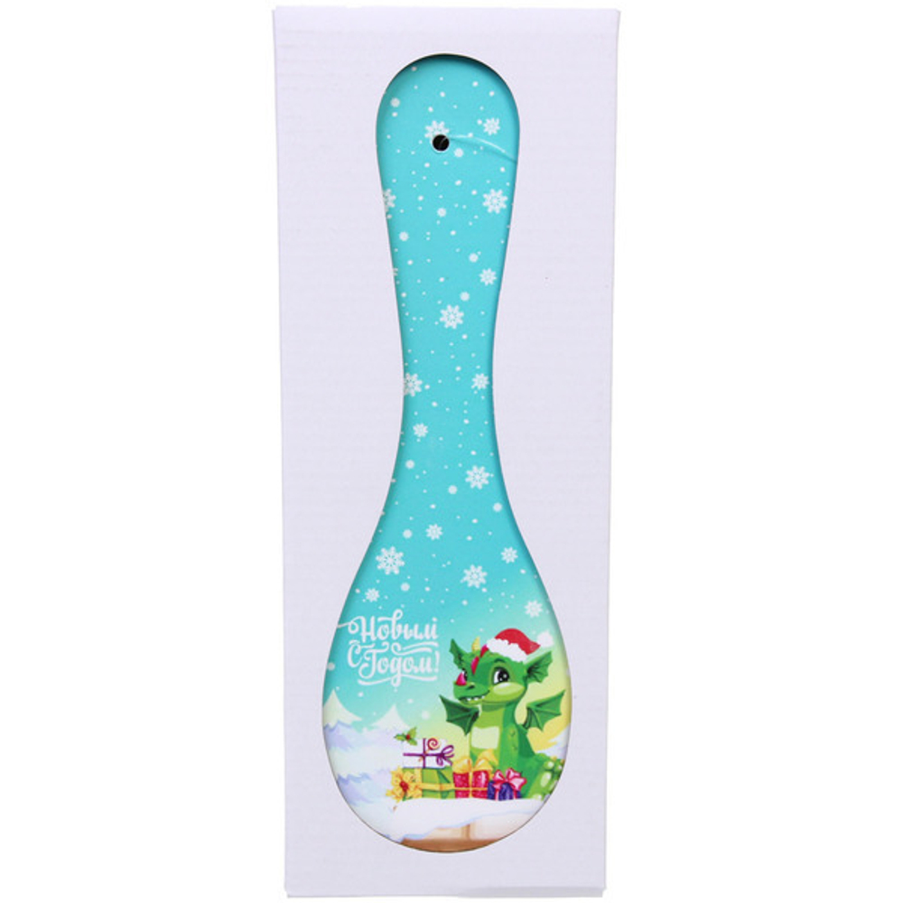 Подставка под ложку керамическая «Хитрый Дракоша Чипа» 28см