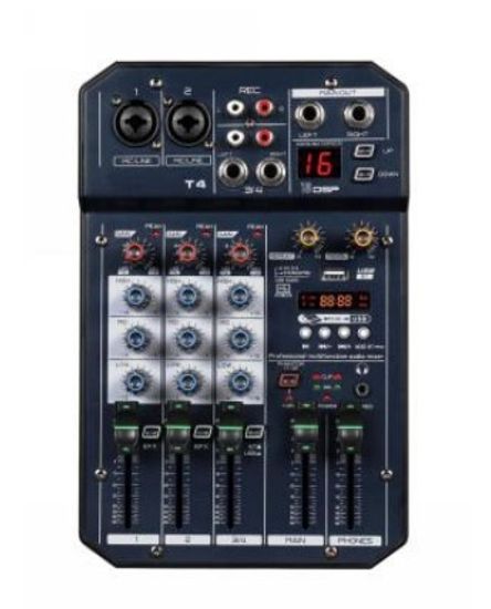 Микшерный пульт, 4 канала, LAudio T4-LAudio