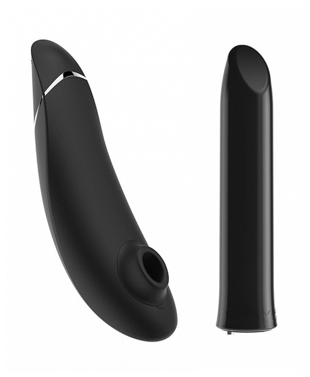 Набор Womanizer Premium + WE-VIBE Tango серебряный