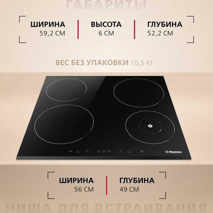 Индукционная панель Hansa BHI68508