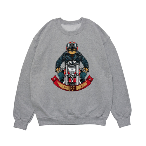 Свитшот "Йорк на мотоцикле"