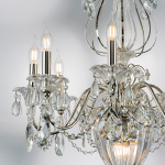 790114 Люстра SCHON 11х60W E14 Серебро