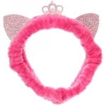 Повязка на голову «Beauty Mapafet- Принцесса», цвет розовый, голубой, сиреневый и серый, 20*6см (упаковка белый ZIP пакет)