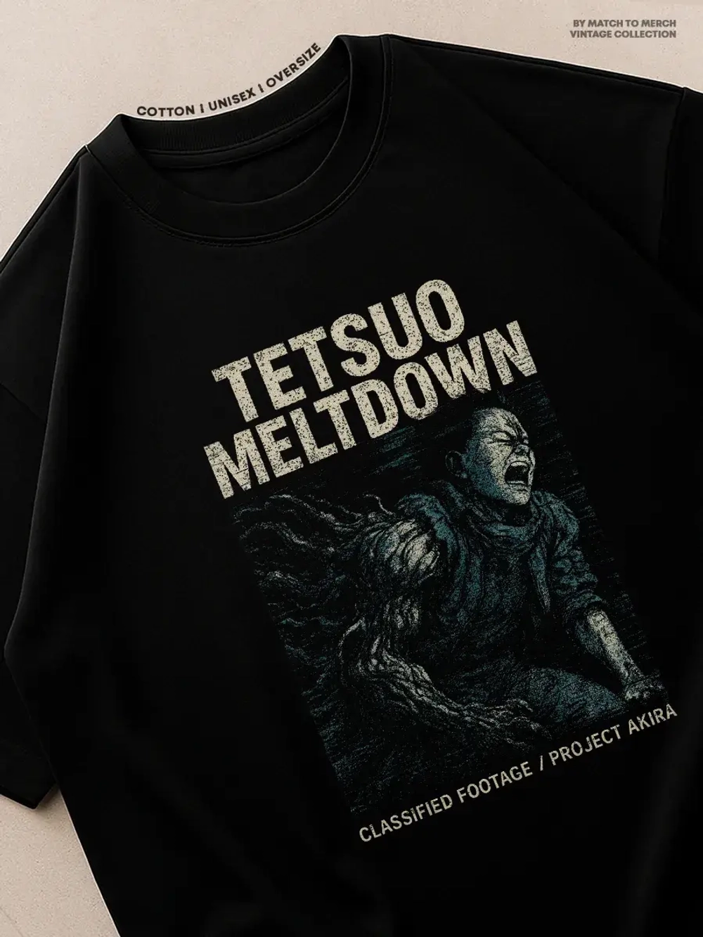 Футболка оверсайз y2k аниме акира