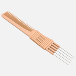 Расческа-вилка для стрижки и окрашивания с покрытием FIBER PRO, Stavver LUX4