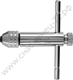 ЗУБР для M5-M12, Метчикодержатель с храповым механизмом и реверсом, Профессионал (28138-110)