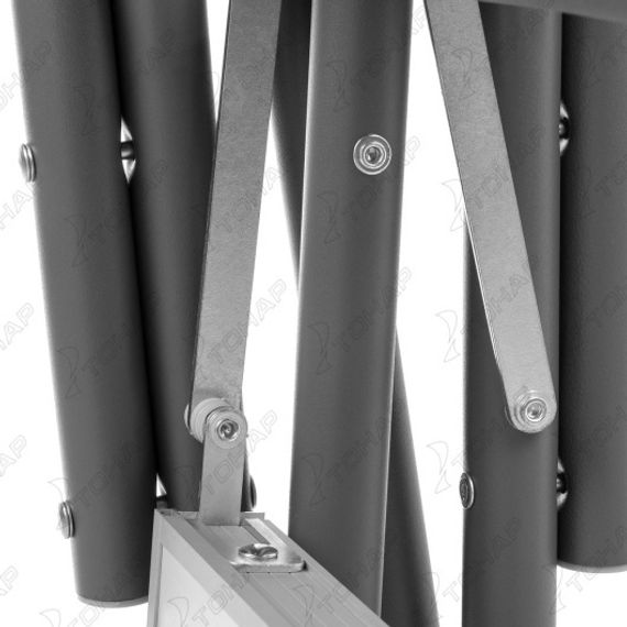 Кресло директорское NISUS с отк.стол. серый/красный/черный N-DC-95200T-GRD (пр-во ГК Тонар)