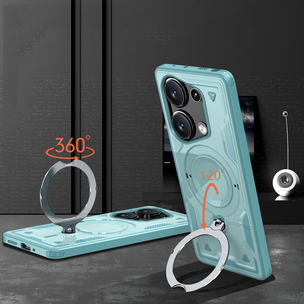 Чехол Magneto Case с кольцом для Xiaomi Redmi Note 13 Pro 4G