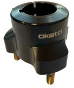 Задняя ступица 30х50 паз 6мм Okato алюминий