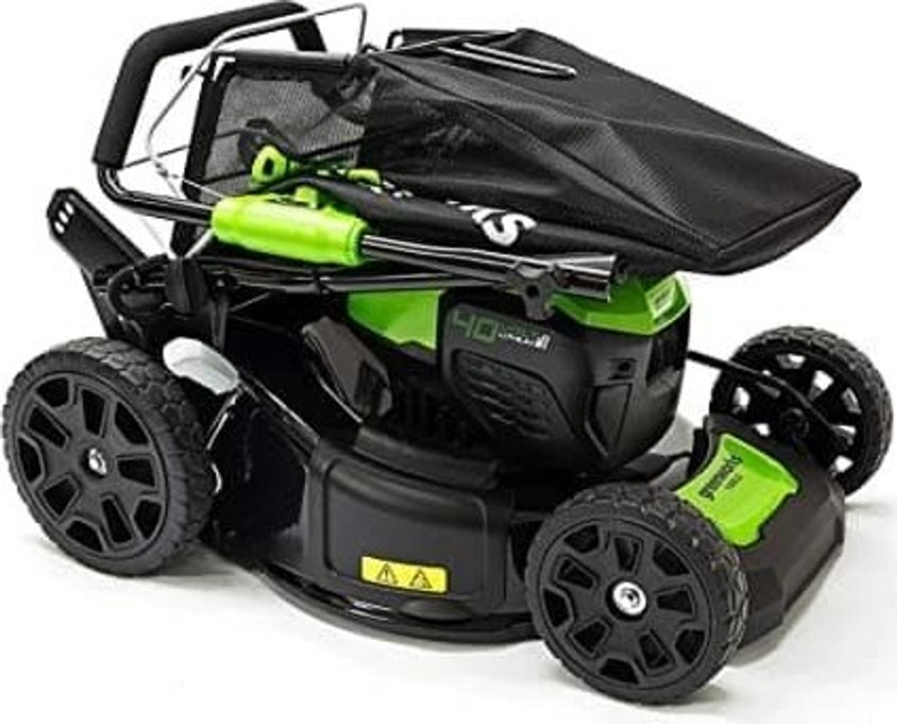 Газонокосилка аккумуляторная GREENWORKS GD40LM46SPk5 40V, самоходная, бесщеточная 2506807UG