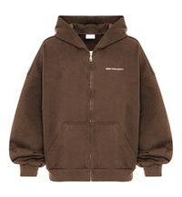 ZIP-HOODIE SDW Project Brown