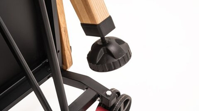 Теннисный стол складной для помещений "RASSON PREMIUM T01 Indoor" (274 х 152,5 х 76 см, натуральный ясень) с сеткой