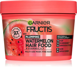 Garnier Fructis Watermelon Hair Food - маска для тонких и нежных волос /   390  ml  / GTIN 3600542389471