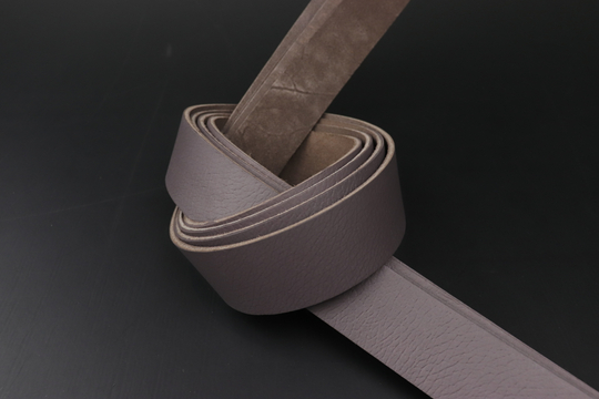 Ременная заготовка серо-фиолетовая с лицевой отделкой + плита Терра