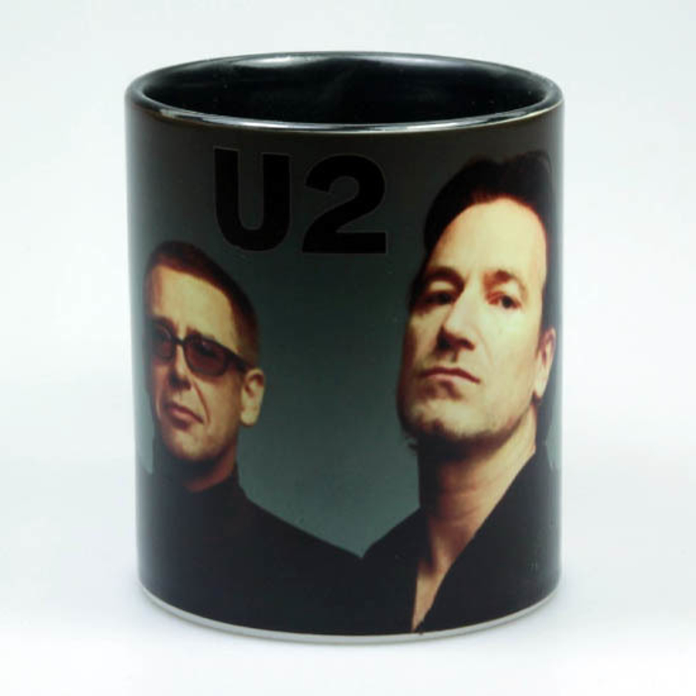 Кружка U2 ( группа на тёмном фоне )