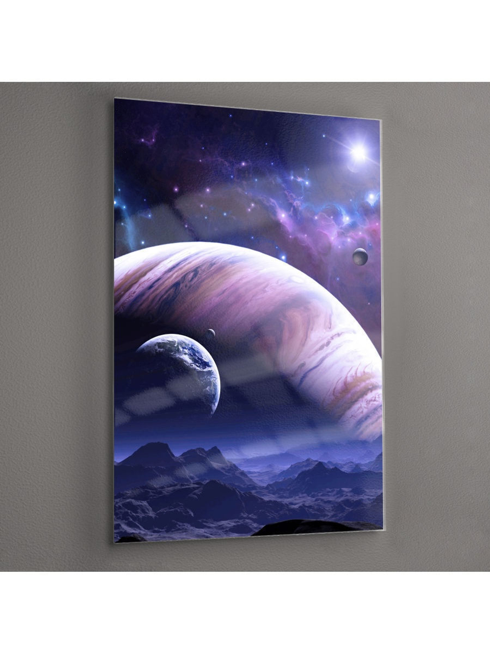 Картина на стекле, Картина на стену Тайны вселенной, 28х40см (- / -)