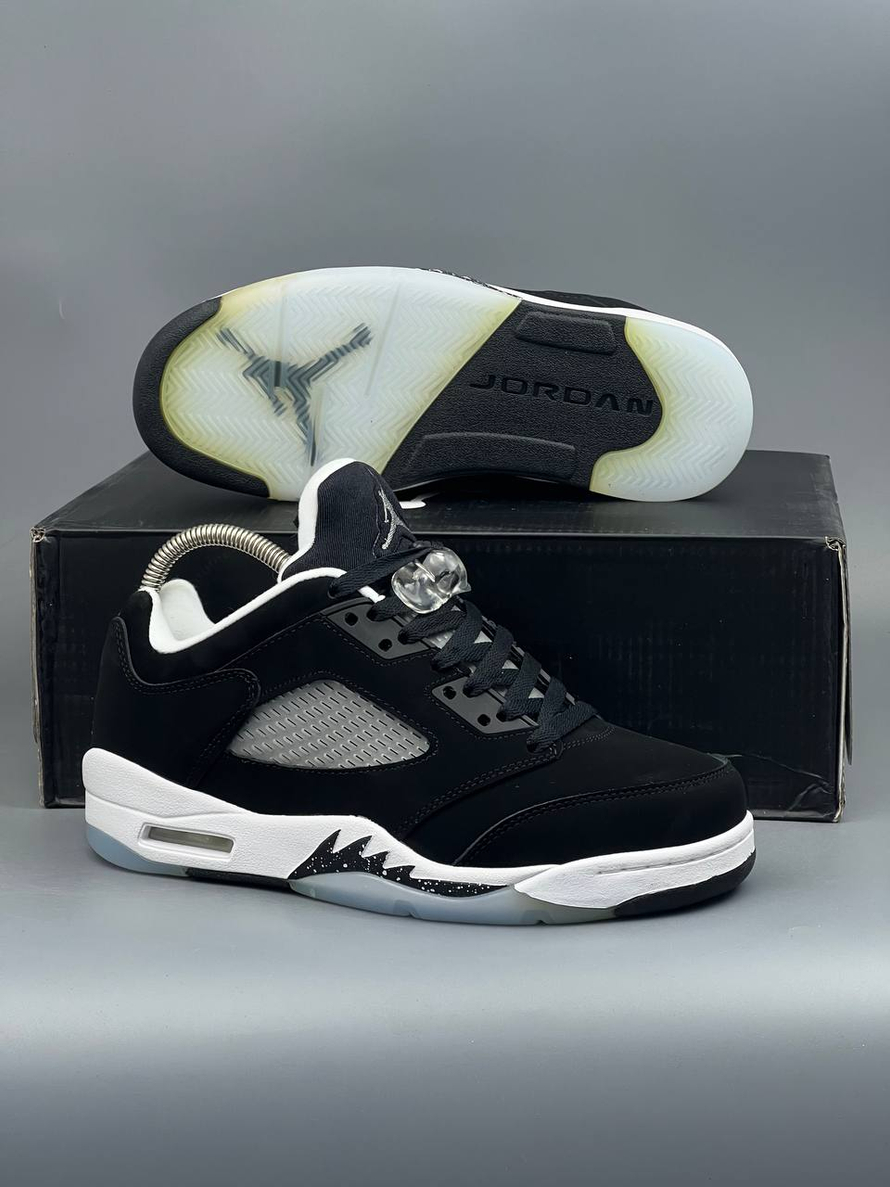 Кроссовки Jordan 5 Low #308 (черн.)