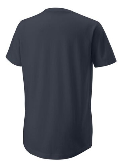 Футболка для мальчика теннисная Wilson Emoti-Fun Tech Tee B - india ink