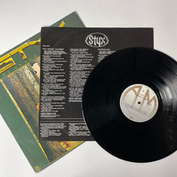 Винтажная виниловая пластинка LP Styx The Grand Illusion (Holland 1977)