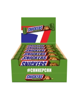 Шоколадные батончики Сникерс Лесной Орех 81 г * 32 шт