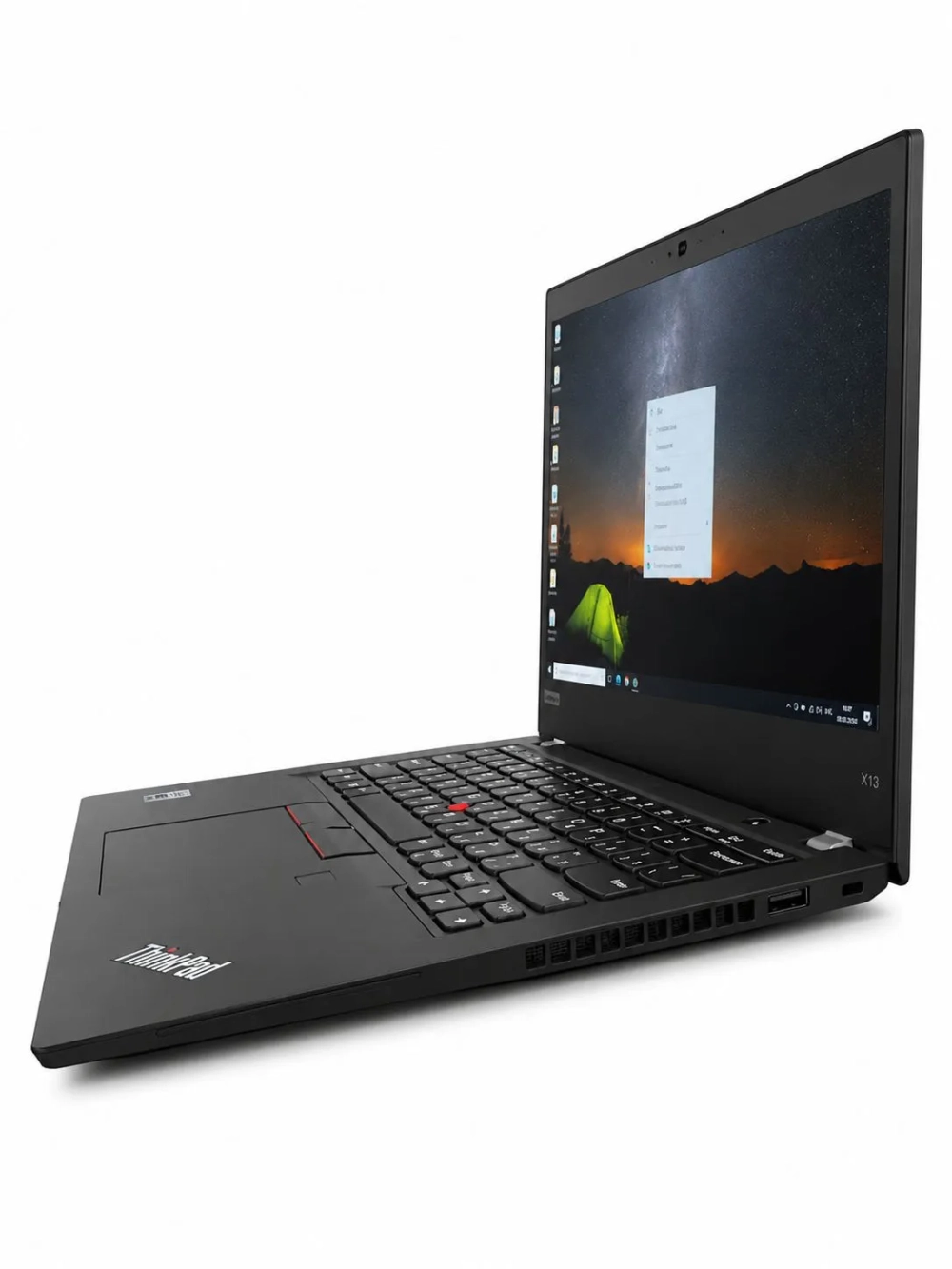 Ноутбук Lenovo ThinkPad X13 13.3", Intel Core i5-10210U, RAM 16 ГБ, SSD 512 ГБ, Intel HD Graphics 620Ноутбук 13.3", Intel Core i5-10210U, RAM 16 ГБ, SSD 512 ГБ, Intel HD Graphics 620