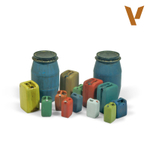 Ландшафт Vallejo - Assorted Modern Plastic Drums (№ 2)