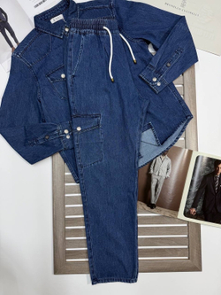 Джинсовый костюм Brunello Cucinelli