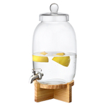 Диспенсер для напитков на деревянной подставке flo, 5,4 л